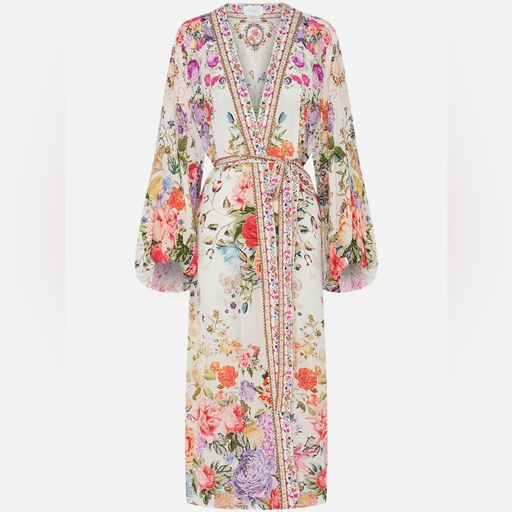 Camilla Blouson sleeve layer Sew yesterday